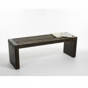 banca de madera para exterior