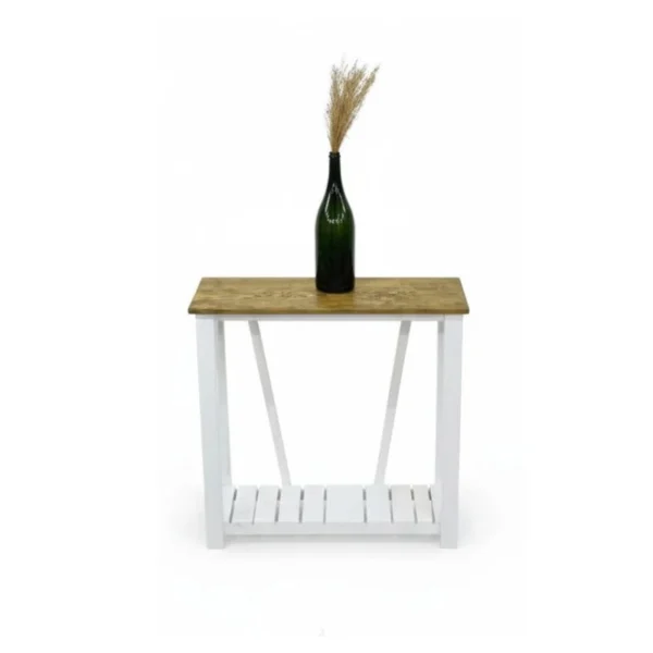 MM-CONSOLA-006-5 Credenza estilo granero para espacios chicos