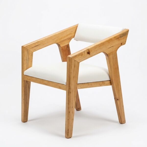 Silla hank tapizada asiento y respaldo